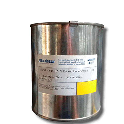 23393. HIDRURO DE LITIO 97% 50GR ALFA AESAR