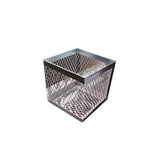 51994. CESTO DE METAL GALVANIZADO REDONDO DE 25 X 25 CM - AESA