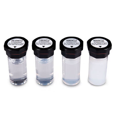27265. KIT DE SOLUCION ESTANDAR DE TURBIDEZ T200-1 (20/100/400/800 NTU) P/TN400 Y TN480 APERA