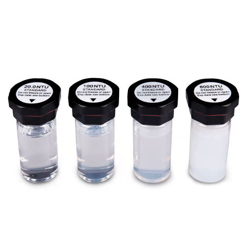 27265. KIT DE SOLUCION ESTANDAR DE TURBIDEZ T200-1 (20/100/400/800 NTU) P/TN400 Y TN480 APERA