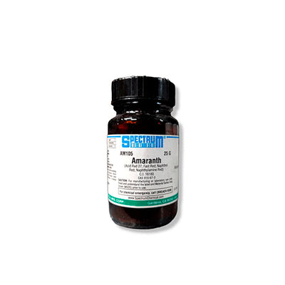 25209. AMARANTO ROJO RAPIDO 25GR SPECTRUM CHEMICAL