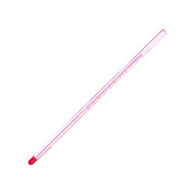 22168. TERMOMETRO DE VIDRIO ASTM 71C -37/+21°C INMERSION PARCIAL 76MM ERTCO