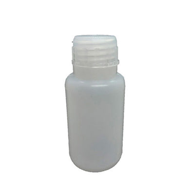 3345. FRASCO POLIETILENO ALTA DENSIDAD 30ML BOCA ANGOSTA PAQUETE C/25 PIEZAS- MEGALAB