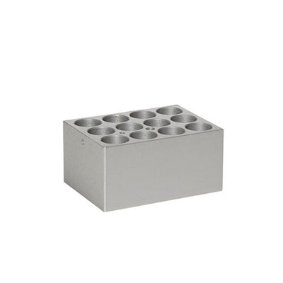 5340. BLOQUE DE CALENTAMIENTO DE ALUMINIO P/12 TUBOS 20MM P/BAÑO SECO THERMO SCIENTIFIC