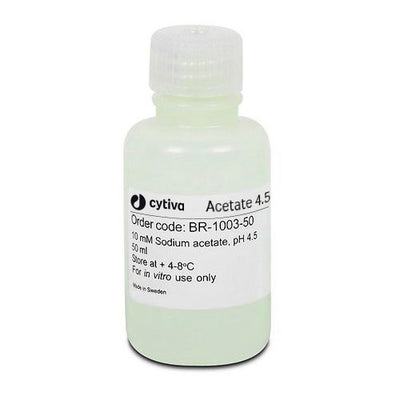 30062. SOLUCION BUFFER PH 4.5 DE INMOBILIZACION ACETATO DE SODIO 10MM, 50ML CYTIVA