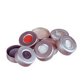 51616. SELLO DE ALUMINIO 20MM C/SEPTA SILICON BLANCO PAQUETE C/100 PIEZAS - THERMO SCIENTIFIC