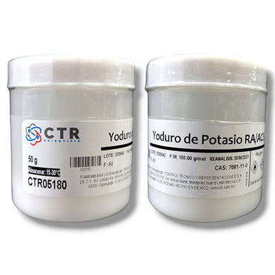 51856. YODURO DE POTASIO RA ACS PLASTICO 50GR CTR