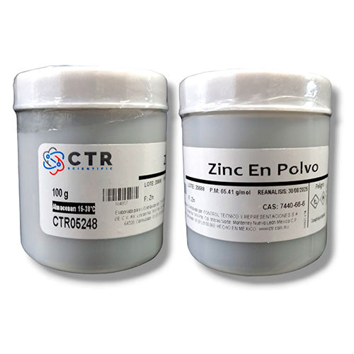 50914. ZINC POLVO RA PLASTICO 100GR - CTR