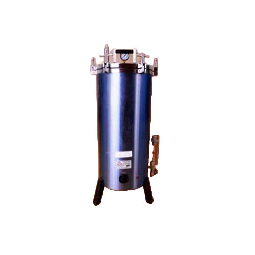 28420. AUTOCLAVE VERTICAL 24LT DE ACERO INOXIDABLE ELECTRICA DE 3 CALORES C/CANASTILLA DE ACERO INOXIDABLE Y TAPA DE BRONCE CROMADA AESA