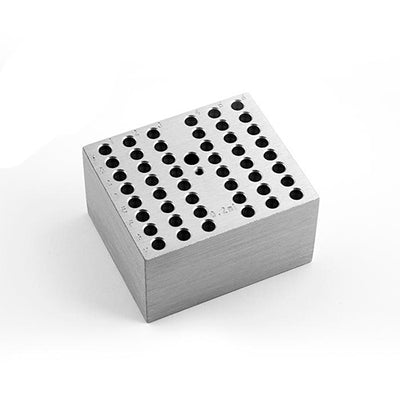 398. BLOCK DE ALUMINIO P/BAÑO SECO 48 X 0.2ML TUBOS PCR MOD. D1102 LABNET