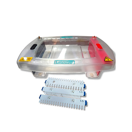 3028. CAMARA ELECTROFORESIS MIDIGEL ENDURO 15X15CM, VOLUMEN DEL BUFFER 500ML - LABNET