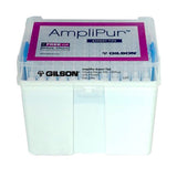 30314. PUNTAS 100-1000UL CLARAS C/FILTRO LIBRES DE RNASA-DNASE AMPLIPUR EXPERT CAJA C/960 PIEZAS GILSON
