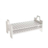 22227. GRADILLA P/72 MICROTUBOS 0.4ML DE POLIPROPILENO COLOR BLANCO APILABLE BEL-ART