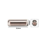 5078. BARRA MAGNETICA ENCAPSULADA EN VIDRIO 9.5 X 25.4MM - BEL-ART
