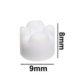 50536. BARRA MAGNETICA DE TEFLON P/CELDAS 8 X 9MM BLANCA - BEL-ART