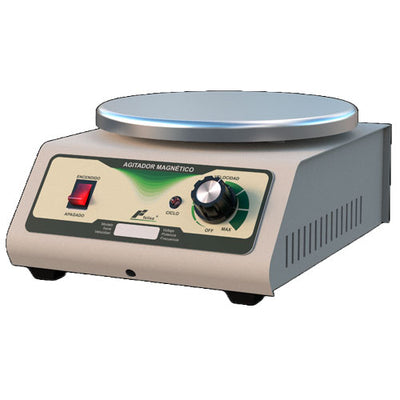30088. AGITADOR MAGNETICO 100-1500RPM, PLATO CIRCULAR DE ACERO ALUMINIO 18CM 120V FELISA