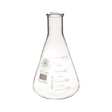 22835. MATRAZ ERLENMEYER DE VIDRIO 500ML BOCA ANGOSTA PAQUETE C/2 PIEZAS UNITED SCIENTIFIC