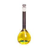 22863. MATRAZ VOLUMETRICO DE VIDRIO 500ML CLASE B C/TAPON DE VIDRIO UNITED SCIENTIFIC