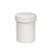 22185. FRASCO DE POLIPROPILENO 118ML BLANCO C/TAPA ROSCA PAQUETE C/5 PIEZAS BEL-ART