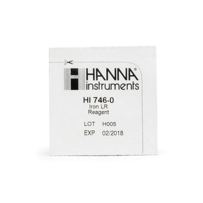 55071. REACTIVOS P/HIERRO INTERVALO BAJO P/COLORIMETRO CHECKER 25 PRUEBAS HANNA