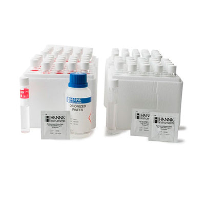 55038. REACTIVOS P/DETERMINACION COLORIMETRICA P/NITROGENO TOTAL INTERVALO ALTO 50 PRUEBAS HANNA