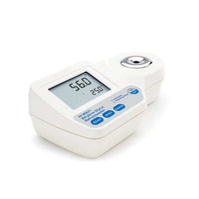 55073. REFRACTOMETRO DIGITAL P/EL ANALISIS DE GLICOL ETILENO 0-100% HANNA