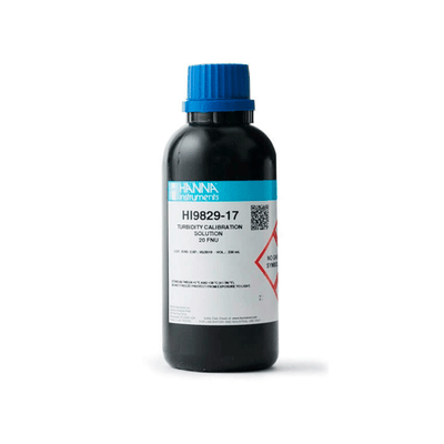 55129. SOLUCION DE CALIBRACION DE TURBIDEZ 20FNU 230ML HANNA