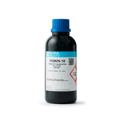 55130. SOLUCION DE CALIBRACION DE TURBIDEZ 200FNU 230ML HANNA
