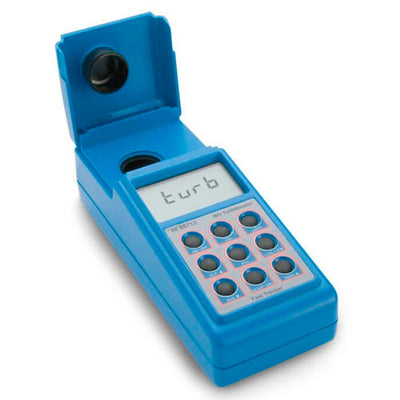 55124. TURBIDIMETRO (MEDIDOR DE TURBIDEZ) PORTATIL TECNOLOGIA FAST TRACKER INTERVALO 0.00-9.99; 10.0-99.9 Y 100-1000 FNU; 115V HANNA
