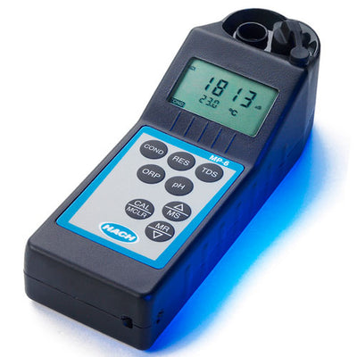 54903. MEDIDOR MULTIPARAMETRICO PORTATIL CONDUCTIVIDAD/PH/ORP/TEMPERATURA/TDS/RESISTIVIDAD MOD. MP-6, INALAMBRICO HACH