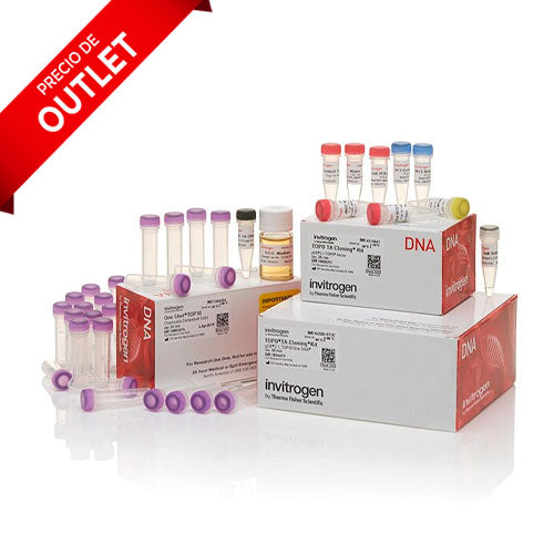 31359. KIT TOPO TA CLONING P/SUBCLONACION C/TOPO10 E. COLI 25 REACCION