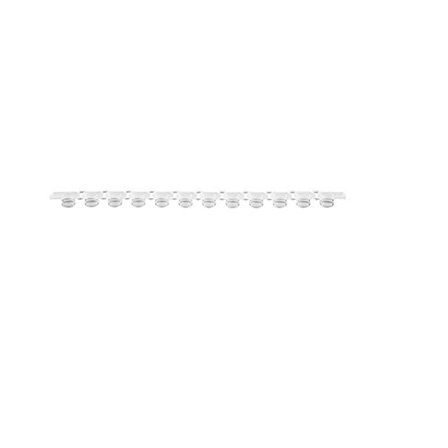 3279. MICROTUBOS 0.2ML DE POLIPROPILENO CLARO C/TAPA NO ESTERIL TIRA C/12 TUBOS C/TAPA C/80 - AXYGEN