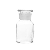 24475. FRASCO DE VIDRIO CLARO 30ML BOCA ANCHA C/TAPON ESMERILADO PAQUETE C/2 PIEZAS SINOCHEM