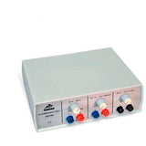 23356. FUENTE DE ALIMENTACION C/3 SALIDAS P/EL SUMINISTRO ELECTRICO EN EXPERIMENTOS C/ELECTROMETRO U8521400, CC 450 V (115V, 50/60HZ) 3B SCIENTIFIC