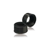 17616. TAPON FENOLICO NEGRO 15-425 C/PARTE SUPERIOR ABIERTA CAJA C/200 PIEZAS - WHEATON