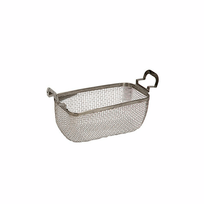 3677. CANASTILLA DE MALLA ACERO INOXIDABLE 1.9LT (0.5GAL) P/BAÑO ULTRASONICO SERIE 1800 BRANSON