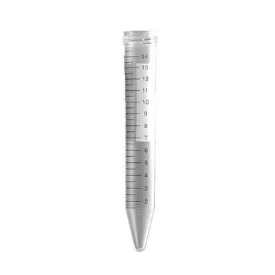 3307. TUBO P/CENTRIFUGA 15ML POLIPROPILENO ESTERIL SIN TAPA PAQUETE C/50 PIEZAS CORNING