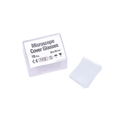 51504. CUBREOBJETOS 20X26MM P/CAMARA DE NEUBAUER C/10 - VELAB