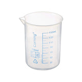 1391. VASO DE PRECIPITADO DE PLASTICO 150ML FORMA BAJA PAQUETE C/5 PIEZAS CORNING