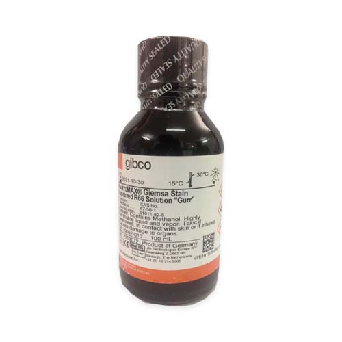 53752. SOLUCION DE TINCION KARIOMAX GIEMSA 100ML - GIBCO