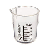 11079. VASO DE PRECIPITADO DE POLIMETILPENTANO 50ML PAQUETE C/2 PIEZAS - NALGENE