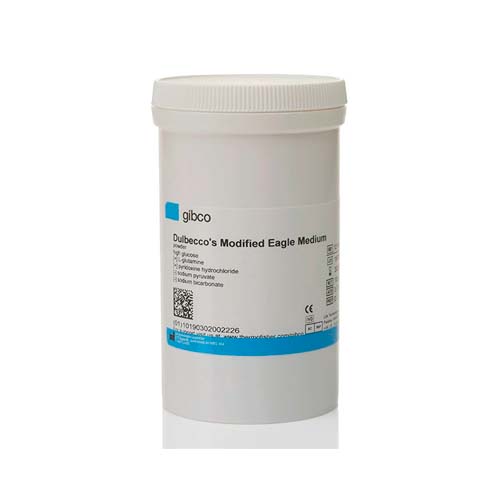 12134. DMEM POLVO, ALTO CONTENIDO EN GLUCOSA 10LT - GIBCO