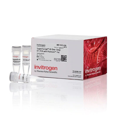 53612. SUPERSCRIPT III ONE STEP RT-PCR SYSTEM WITH PLATINUM TAQ DNA POLIMERASA, 100 REACCIONES - INVITROGEN