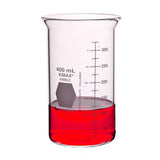 2015. VASO DE PRECIPITADO DE VIDRIO F/ALTA BERZELIUS S/PICO 400ML C/2 KIMAX