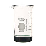 2996. VASO DE PRECIPITADO DE VIDRIO 300ML FORMA ALTA BERZELIUS S/PICO PAQUETE C/2 PIEZAS - KIMAX