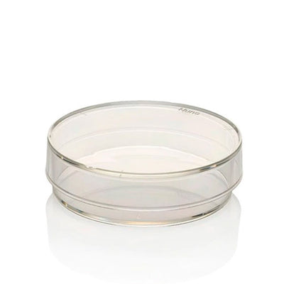 3434. CAJA PETRI 40X12MM POLIESTIRENO ESTERIL PAQUETE C/10 PIEZAS - NUNC
