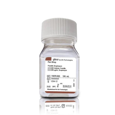 53447. PENICILINA-ESTREPTOMICINA (10.000 U/ML) 100ML - GIBCO