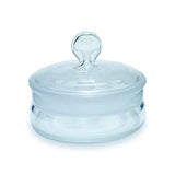 12717.FRASCO PESAFILTROS DE VIDRIO 35ML, FORMA BAJA C/TAPON ESMERILADO, 50X30MM - KIMAX