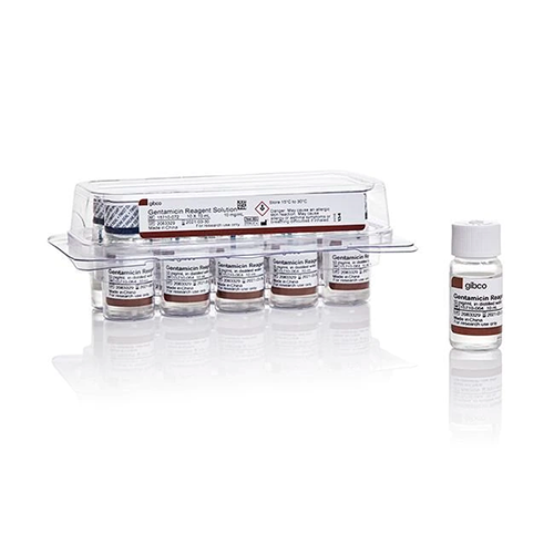 5938. GENTAMICIN 10MG/ML, 10 X 10ML - GIBCO