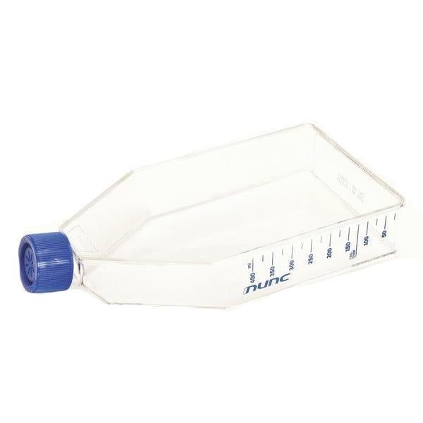 1403. MATRAZ DE CULTIVO CELULAR 175CM2 GRADUADO, POLIESTIRENO, CUELLO ANGULADO, ESTERIL C/5 - NUNC